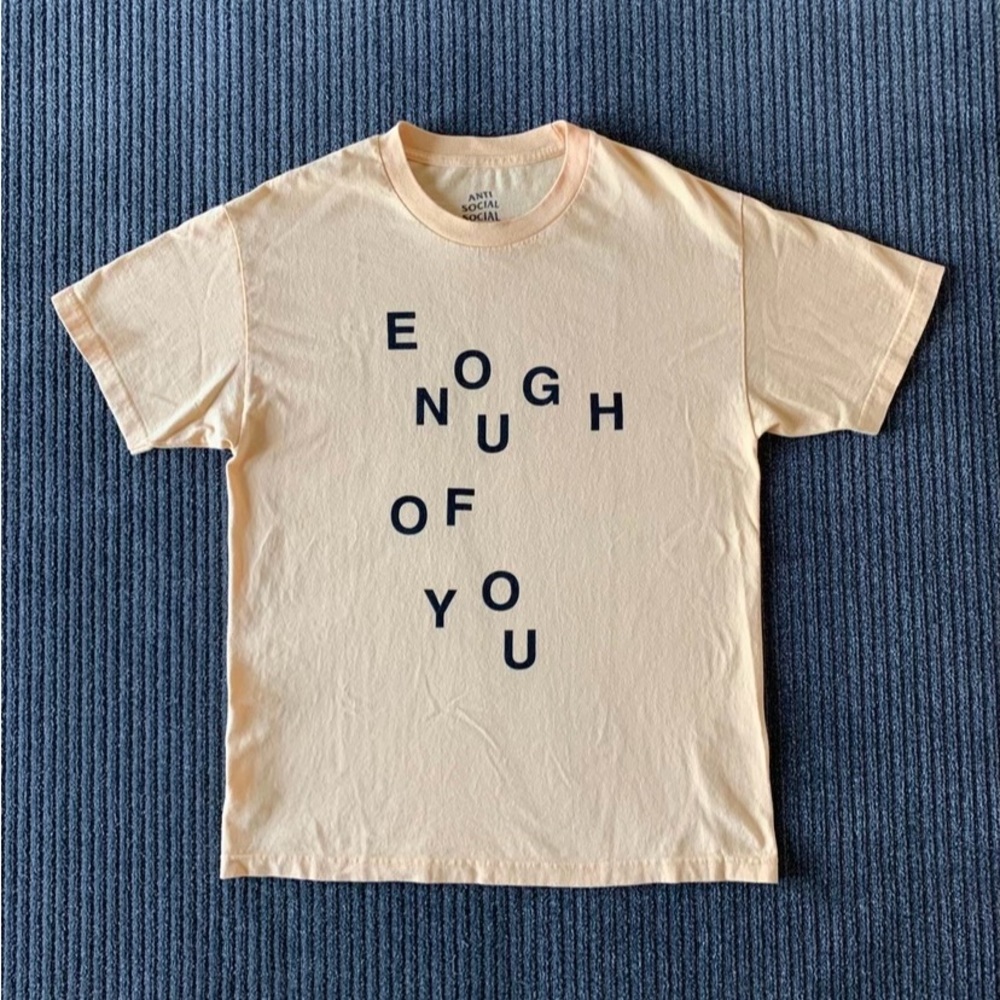 Vintage anti social social club shirt